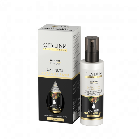 Молочко для волос аргановое CEYLINN PROFESSIONA CEYLINN ARGAN HAIR MILKL, 150 мл